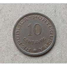 Мозамбик 10 Сентаво 1960 год , Колония Португалии