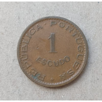 Ангола 1 Эскудо 1956 год