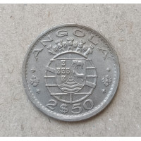 Ангола 2,5 Эскудо 1968 год