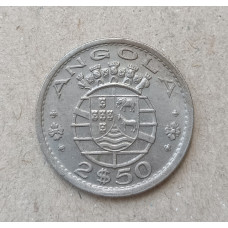 Ангола 2,5 Эскудо 1968 год