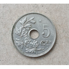 Бельгия 5 Сентим 1930 год , BELGIE 