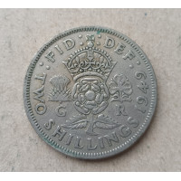 Великобритания 2 Шиллинга 1949 год , Король Георг 6