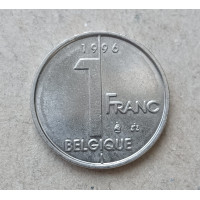 Бельгия 1 Франк 1996 год , BELGIQUE , Альберт 2