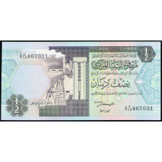 Ливия 1/2 Динара 1991 год , UNC