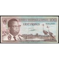 Конго 100 Франков 1962 год