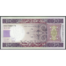 Мавритания 100 Угий 2015 год , UNC