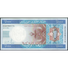 Мавритания 2000 Угий 2011 год , UNC , Корабль