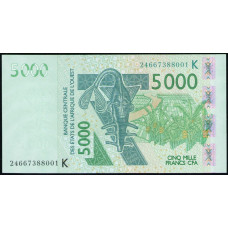 Сенегал 5000 Франков 2003 год