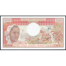 Габон 500 Франков 1978 год , UNC