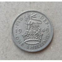 Великобритания 1 Шиллинг 1949 год , Георг 6