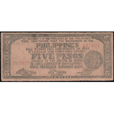 Филиппины 5 Песо 1942 год