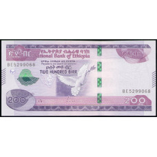 Эфиопия 200 Быр 2020 год , UNC , Голубь