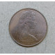 Гамбия 1 Пенни 1966 год , Корабль, Парусник , Елизавета 2