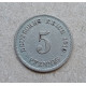 Германия 5 Пфеннигов 1910 год , Е , Германская империя 