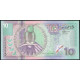 Суринам 10 Гульденов 2000 год , UNC, Птица Чернозобый манго