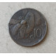 Италия 10 Чентезимо 1927 год , Пчела , Виктор Эммануил 3