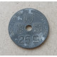 Бельгия 25 Сентим 1943 год 