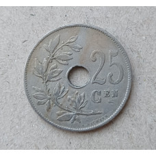 Бельгия 25 Сентим 1928 год 