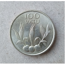 Вануату 100 Вату 1988 год , Кокос