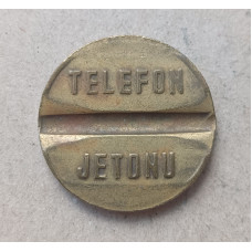 Жетон телефонный , TELEFON JETONU PTT , Турция