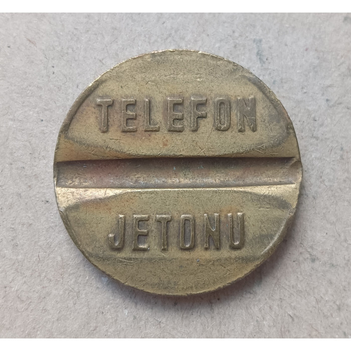 Жетон телефонный , TELEFON JETONU PTT , Турция