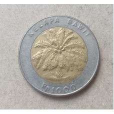 Индонезия 1000 Рупий 2000 год , Пальма