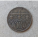 Чехословакия 10 Геллеров 1923 год , Мост