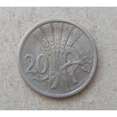 Чехословакия 20 Геллеров 1937 год