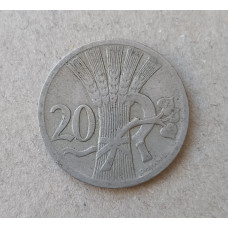 Чехословакия 20 Геллеров 1927 год