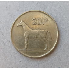 Ирландия 20 Пенсов 1986 год , Лошадь