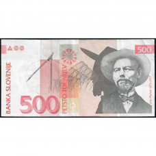 Словения 500 Толаров 2001 год
