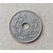 Бельгия 5 Сентим 1922 год , BELGIE