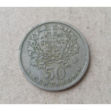 Португалия 50 Сентаво 1951 год