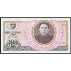Северная Корея 100 Вон 1978 год , UNC