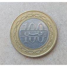Бахрейн 100 Филсов 2002 год , Биметалл