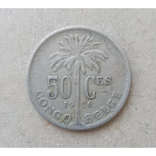 Бельгийское Конго 50 Сентим 1927 год