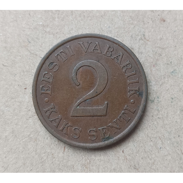 Эстония 2 Сента 1934 год