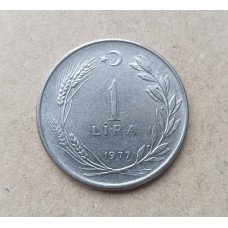 Турция 1 лира 1970 год