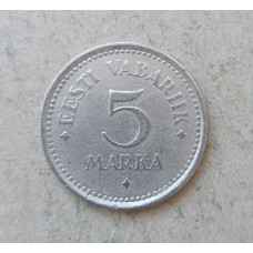 Эстония 5 марок 1922 год