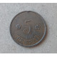 Финляндия 5 Пенни 1939 год 