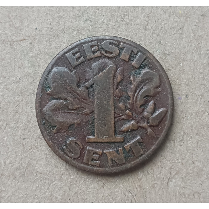 Эстония 1 Сент 1929 год