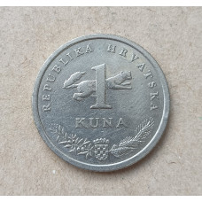 Хорватия 1 Куна 2002 год , Соловей