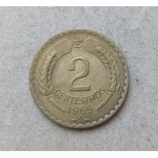 Чили 2 сентесимо 1965 год , Кондор