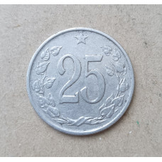 Чехословакия 25 Геллеров 1963 год