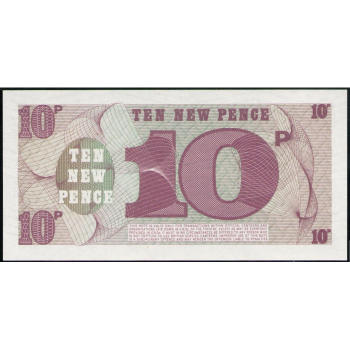 Великобритания 10 Новых Пенсов 1972 год , UNC