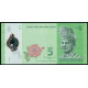 Малайзия 5 ринггит 2011 год , UNC,  Гибискус , Король , Птица носорог
