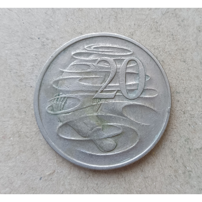 Австралия 20 центов 1967 год , Утконос