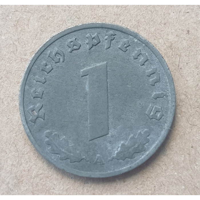 Германия 1 Пфенниг 1940 год , А