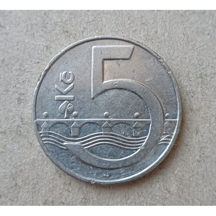 Чехия 5 Крон 1993 год