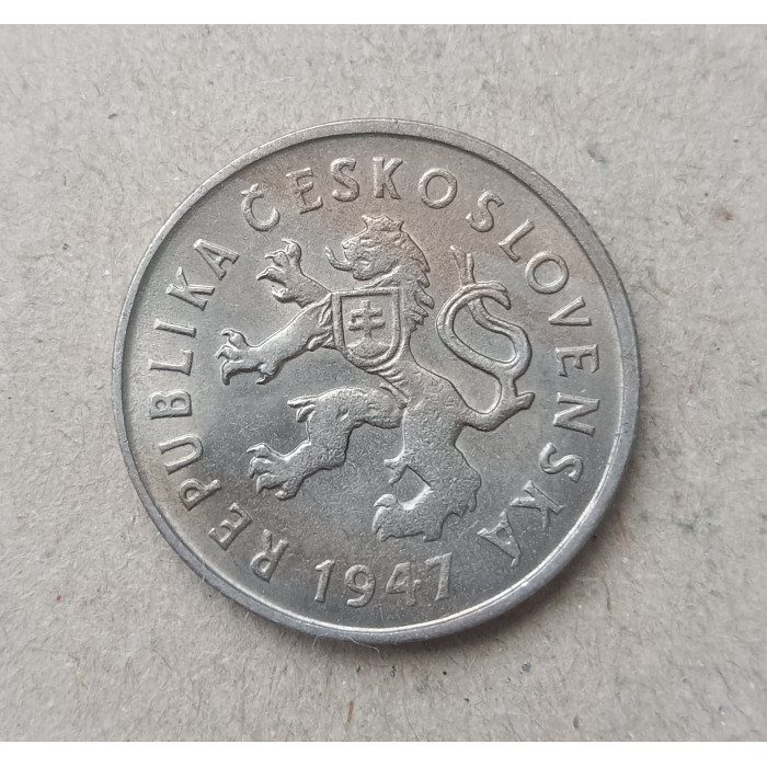 Чехословакия 2 Кроны 1947 год